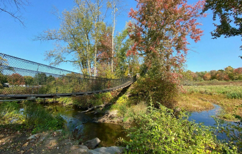 The Exhilarating Swinging Bridge Hike In Connecticut That Everyone Must Experience At Least Once
