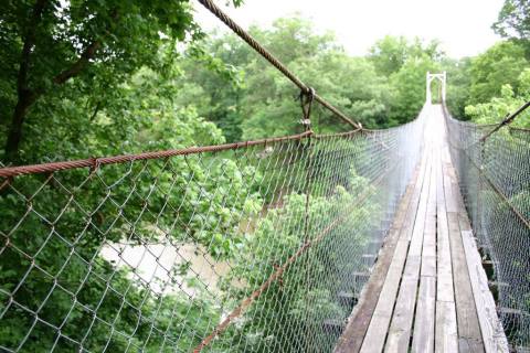 The Exhilarating Pawhuska Swinging Bridge In Oklahoma That Everyone Must Experience At Least Once