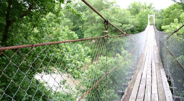 The Exhilarating Pawhuska Swinging Bridge In Oklahoma That Everyone Must Experience At Least Once