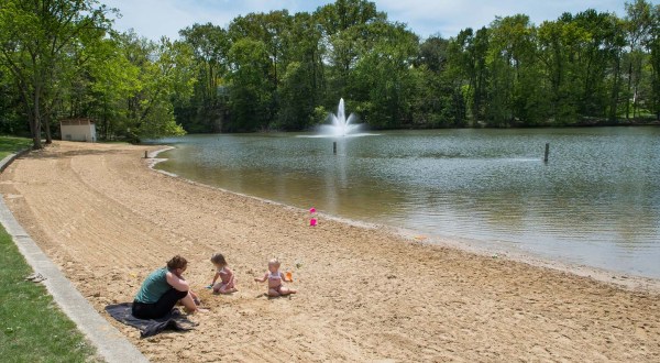 This Secluded Lagoon In The Cleveland Metroparks Might Just Be Your New Favorite Swimming Spot