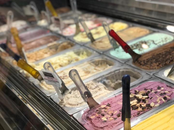 gelato at Bricktown Candy Co in Oklahoma