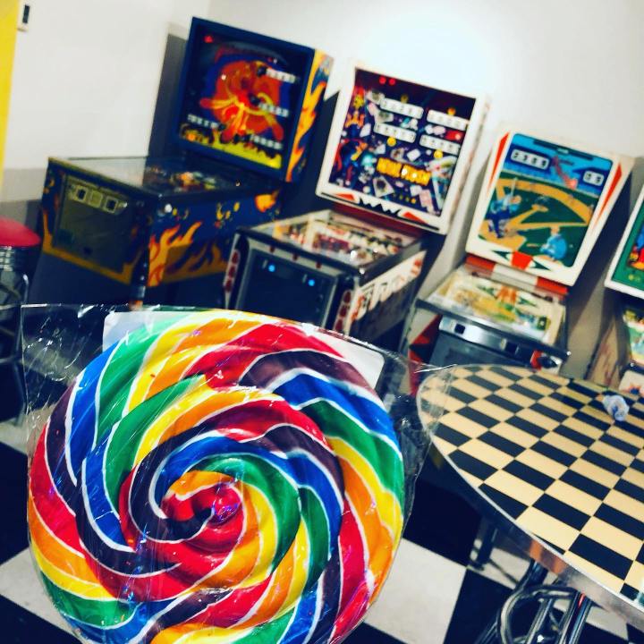 arcade at Bricktown Candy Co in Oklahoma