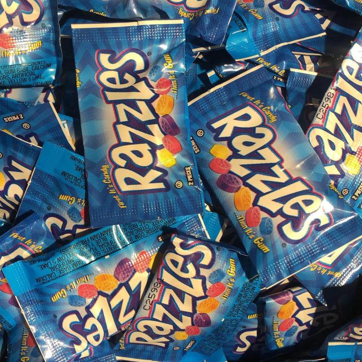 Razzles at Bricktown Candy Co in Oklahoma