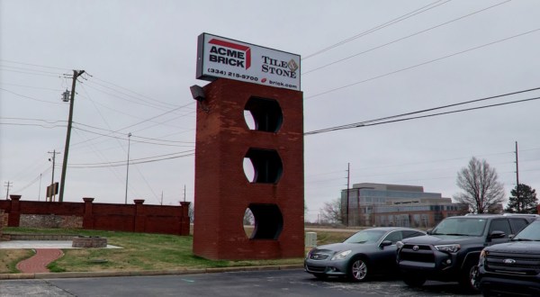 One Of Alabama’s Weirdest Roadside Attractions Is Also The World’s Largest Brick