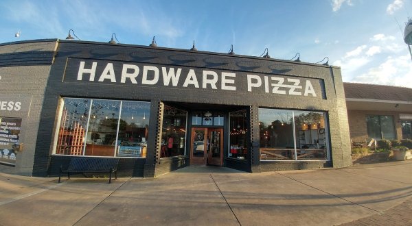 What Was Once A Historic Hardware Store In Georgia Is Now A Petite Pizza Parlor