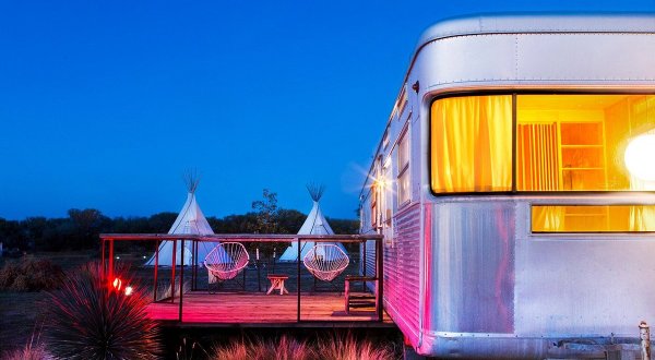 One Of The Coolest Vintage Airstream Resorts In The U.S. Can Be Found Right Here In Texas