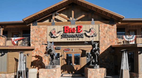 Right Outside The Grand Canyon Entrance, Big E Steakhouse & Saloon Is A Fun Place To Dine In Arizona