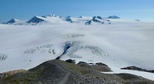 Hike Alongside This Immense Icefield On This Unforgettable Trail In Alaska