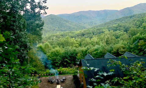 Wake Up On Top Of A Mountain At This Blue Ridge Mountains Airbnb In North Carolina