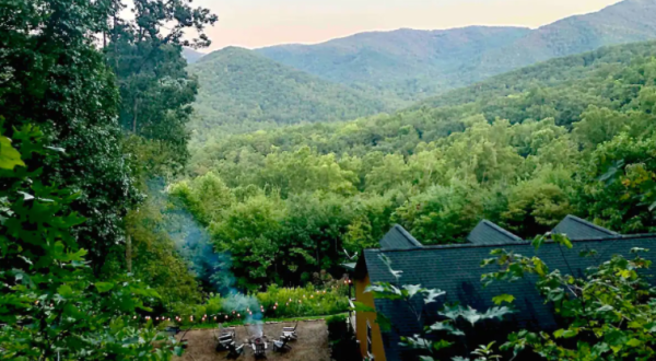Wake Up On Top Of A Mountain At This Blue Ridge Mountains Airbnb In North Carolina