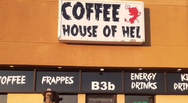 A Horror Movie-Themed Coffee Shop With Scary Good Food And Drinks, The Coffee House Of Hel In El Paso, Texas Is a Must-Visit