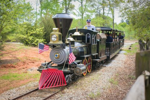 Take A Ride On The Only Miniature Train In South Carolina For A Fun Adventure The Family Will Love