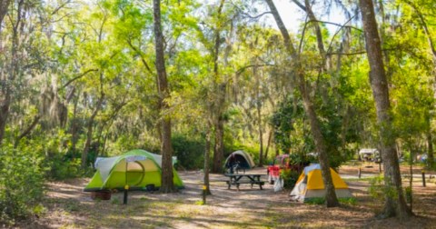 Spend A Weekend In The Wooded Wonderland That Is Jekyll Island Campground In Georgia