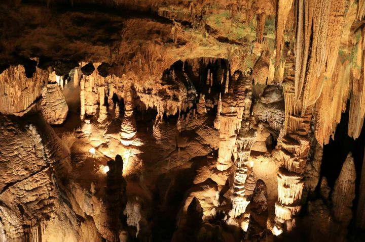 inside Luray Caverns in Virginia