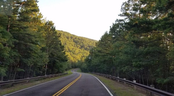 Hop In Your Car And Take Talimena National Scenic Byway For An Incredible 54-Mile Scenic Drive In Oklahoma