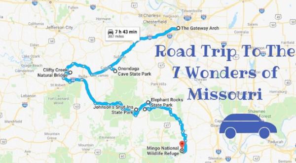 This Scenic Road Trip Takes You To All 7 Wonders Of Missouri