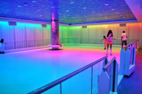 There Is A 2,000-Square Foot Indoor Ice Skating Rink In The Basement Of This Florida Hotel