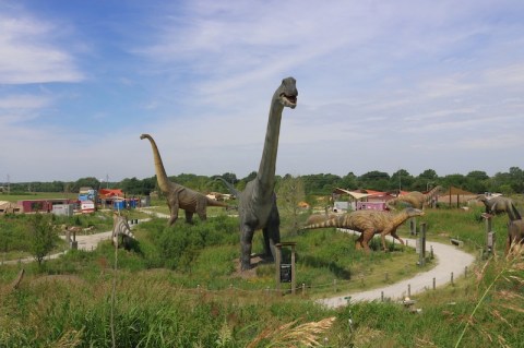 There’s A Dinosaur-Themed Park And Miniature Golf Course In Kansas Called Field Station: Dinosaurs