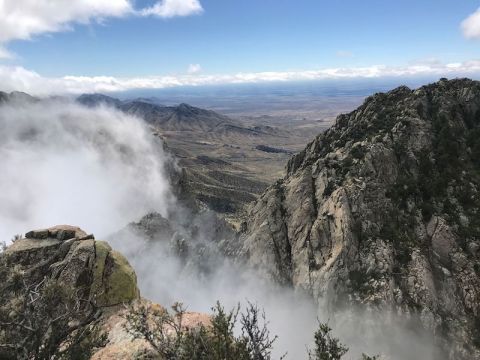 This Difficult Hiking Trail In New Mexico Will Take You To Old Ruins, A Mine, And Majestic Views
