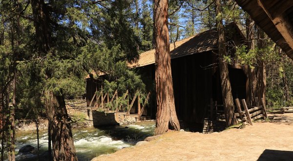 Walk Across A Covered Bridge And Step Back In Time At Pioneer Yosemite History Center In Northern California