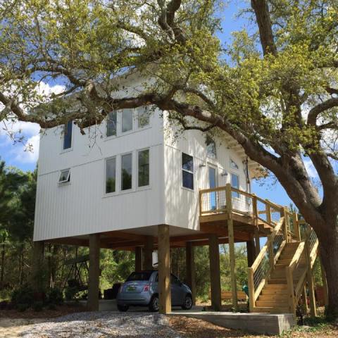 The Eco-Beach House In The Trees Is The Most Bookmarked Airbnb In Mississippi