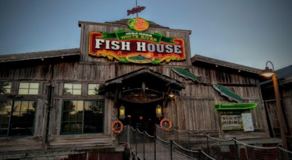 Dine Right On The Water At The Rustically Charming White River Fish House In Missouri