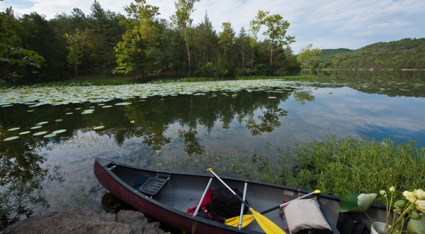The Best Kayaking Lake In Arkansas Is One You May Never Have Heard Of