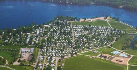 The Massive Family Campground Near Detroit That’s The Size Of A Small Town