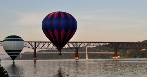 Hot Air Balloons Will Be Soaring At New York's 30th Annual Hudson Valley Hot Air Balloon Festival