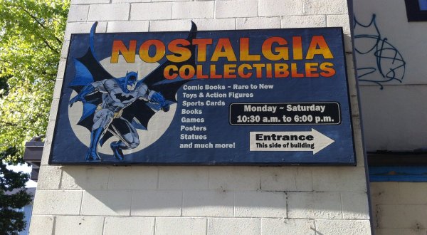 Nostalgia Collectibles In Eugene Is A Comic Bookstore, And We’re Totally Geeking Out