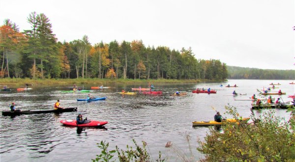 The Best Kayaking Lake In Massachusetts Is One You May Never Have Heard Of