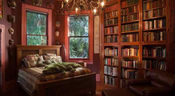 Stay In A Charming New Orleans Mansion With Its Own Private Library