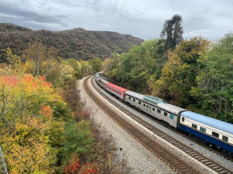 Journey Through West Virginia's Stunning Fall Colors On The Autumn Colors Express Train