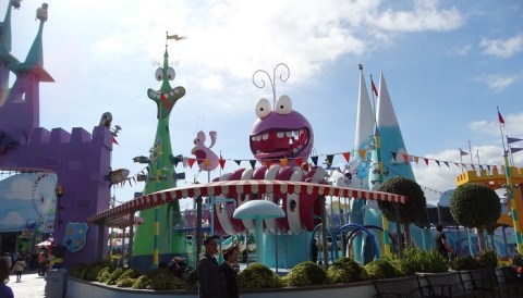 The Seaside Carnival Scene From 'Despicable Me' Is An Elaborate Play Zone That Your Entire Family Can Enjoy In Southern California