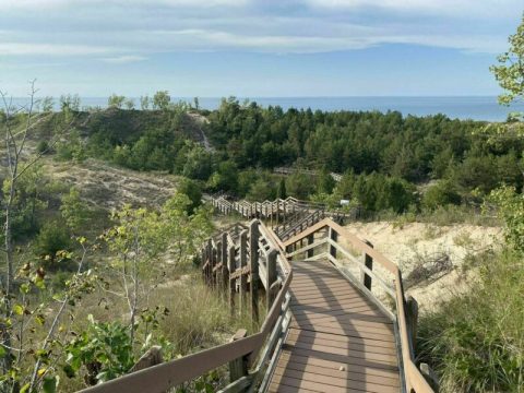 The Dune Succession Trail In Indiana That Leads To Incredibly Scenic Views