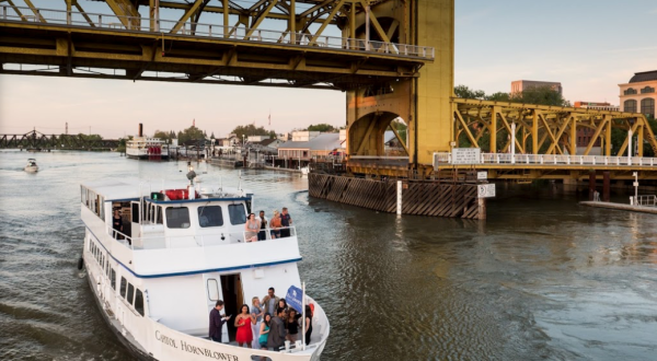Soak In Views Of Old Town Sacramento When You Go On A Cocktail Cruise In Northern California