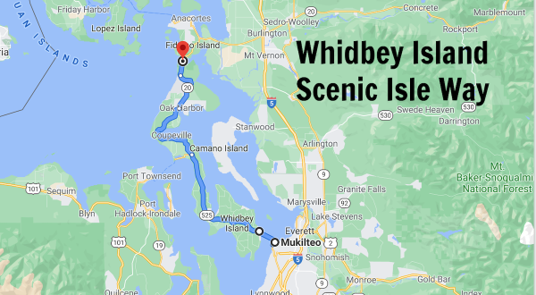 Experience The Sound, Fresh Seafood, And Stunning Scenery On This Scenic Washington Isle Way