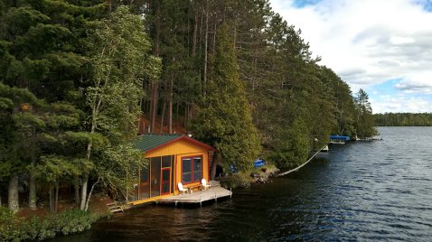 Inches From The Water, This Minnesota Cabin Is The Ultimate Lakeside Retreat