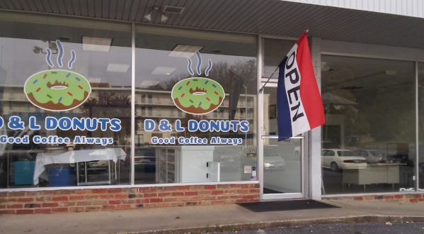 The Donuts Are Made From Scratch Daily At D&L Donuts In Virginia