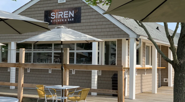 Dine While Overlooking The Water At Siren Kitchen And Bar In Connecticut