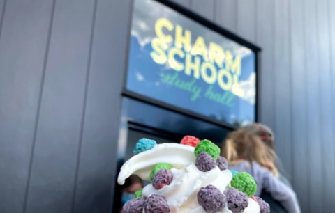 The Ice Cream Is Piled High At Charm School, A Must-Try Dessert Shop In Virginia