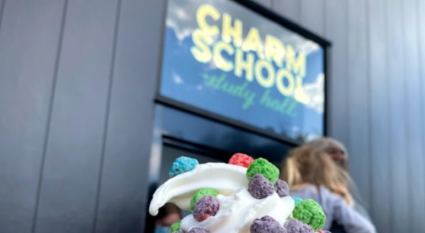 The Ice Cream Is Piled High At Charm School, A Must-Try Dessert Shop In Virginia