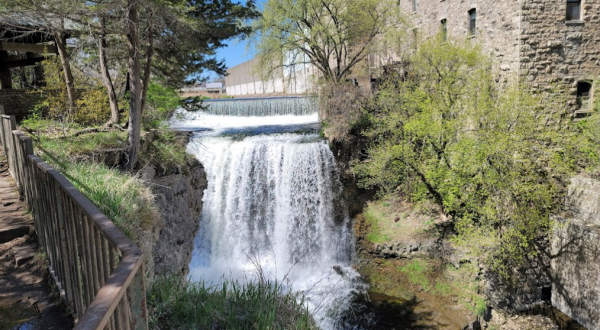 The Rushing Waterfall And Crumbling Ruins At Minnesota’s Vermillion Falls Park Are Worthy Of A Journey To See Them