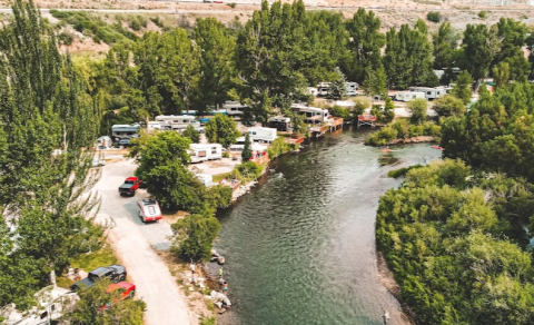 Play All Day Long, Then Camp Overnight On The Banks Of The Provo River