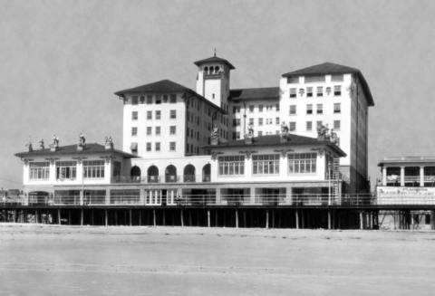 This 98-Year-Old Beachfront Hotel In New Jersey Has A Colorful Past - And Maybe A Ghost