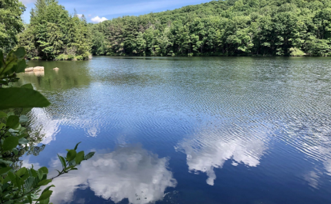 See A Pretty Lake And A Mysterious Boulder Formation On This New Jersey Hike