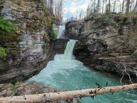 This 3-Mile Trail In Montana Leads To Two Stunning Waterfalls And A Winding Creek