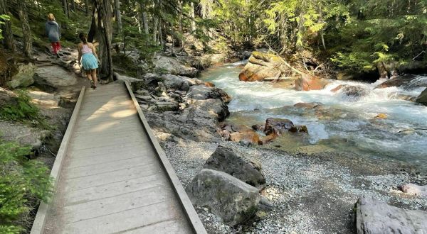 The Hike To Avalanche Gorge In Montana Winds Through A Stunning Old Growth Forest