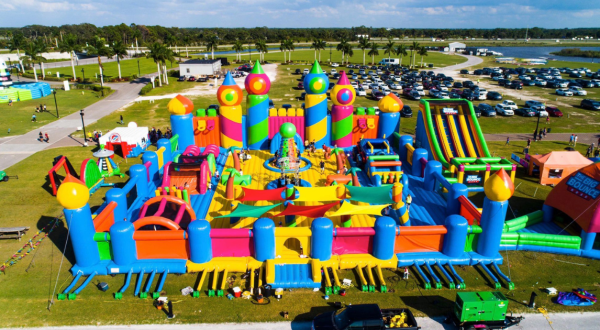 The World’s Largest Bounce House Is Heading To Texas Very Soon