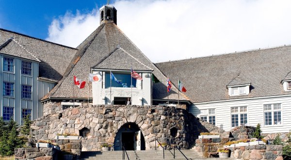 The Timberline Lodge Was Recently Called The Most Legendary Place To Stay In Oregon